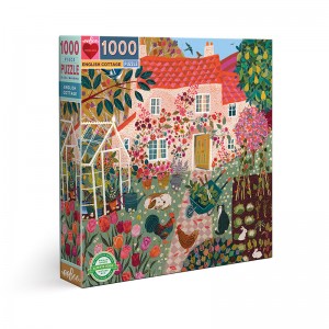 English Cottage 1000 pc Sq Puzzle