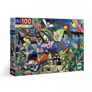 Love of Bats 100 pc Puzzle (glow)