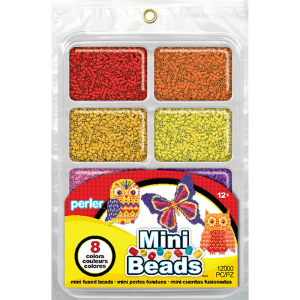 Mini Beads Mini Tray Warm Colors 